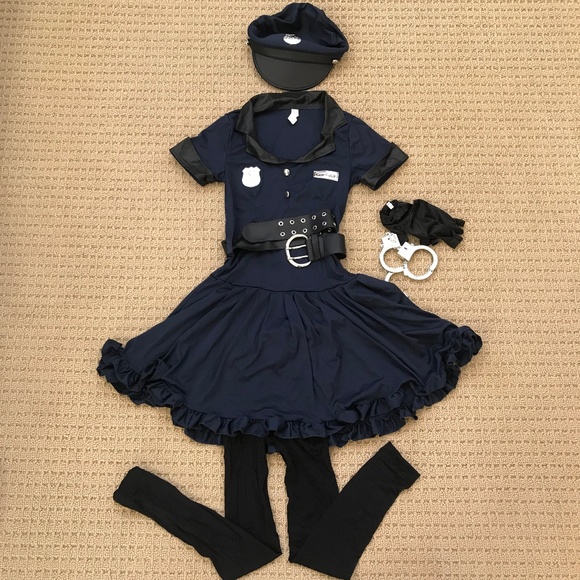 baby girl police costume